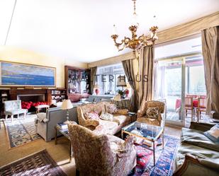 Living room of Flat for sale in  Madrid Capital  with Air Conditioner, Heating and Terrace