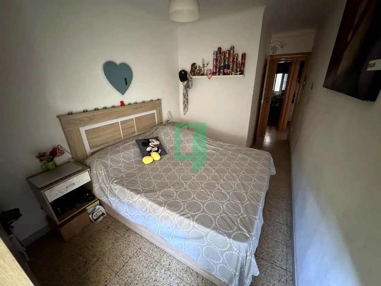 Bedroom of Flat for sale in Badalona