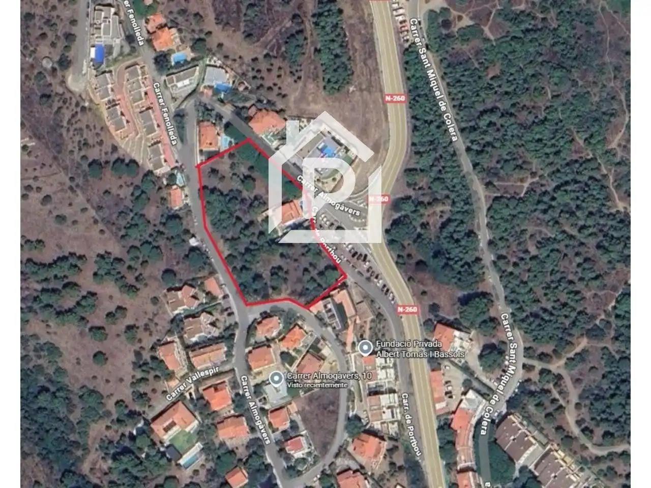 Exterior view of Land for sale in Grifeu - Cap Ras - Els Estanys - Sant Genís
