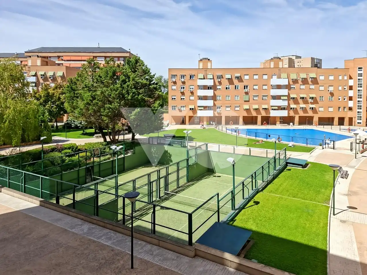 Garten von Wohnung zum Verkauf in Madrid mit Klimaanlage, Heizung und Gemeinschaftspool