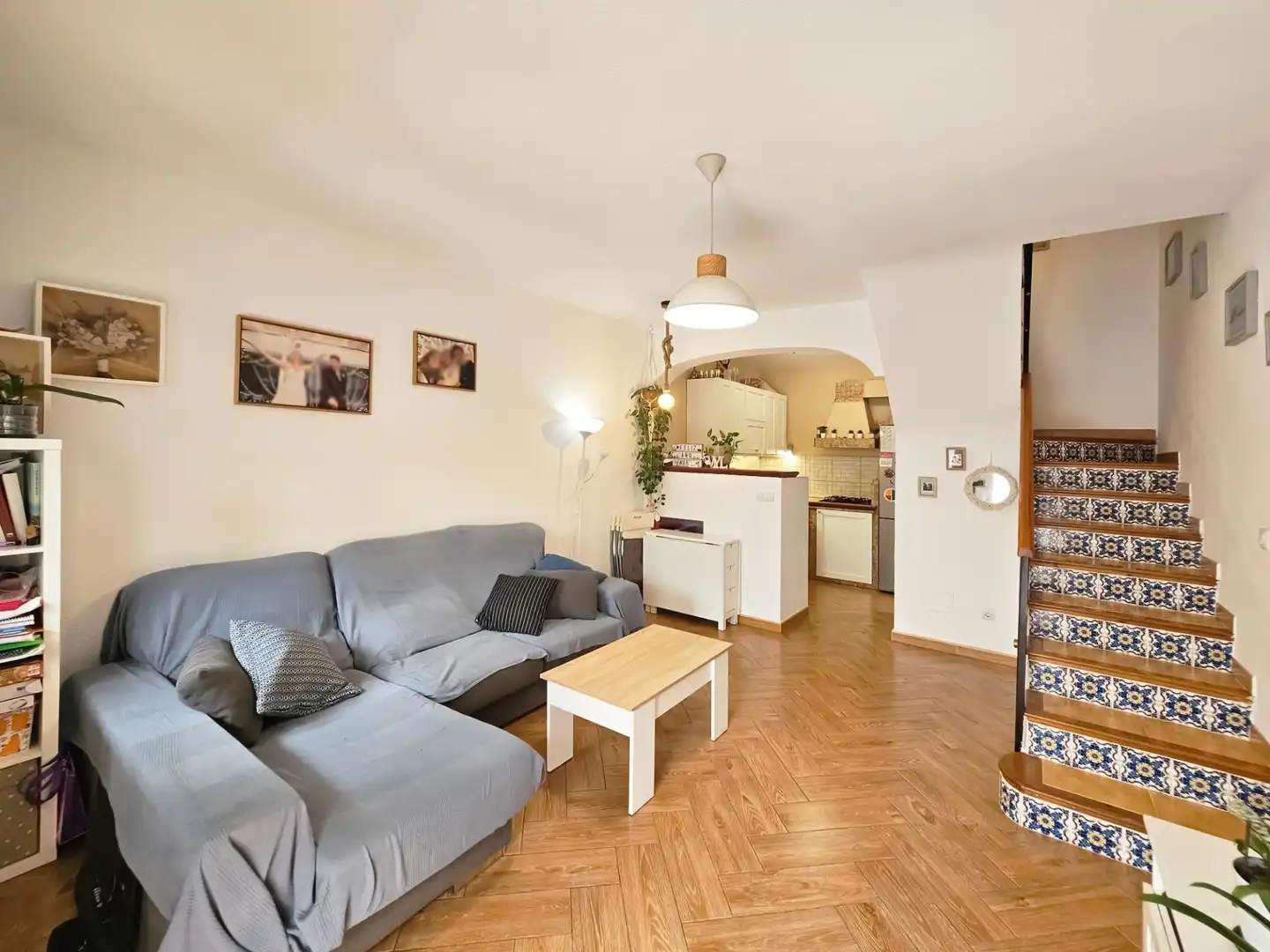 Sala d'estar de Casa o xalet en venda en Santa Pola amb Aire condicionat, Calefacció i Jardí privat