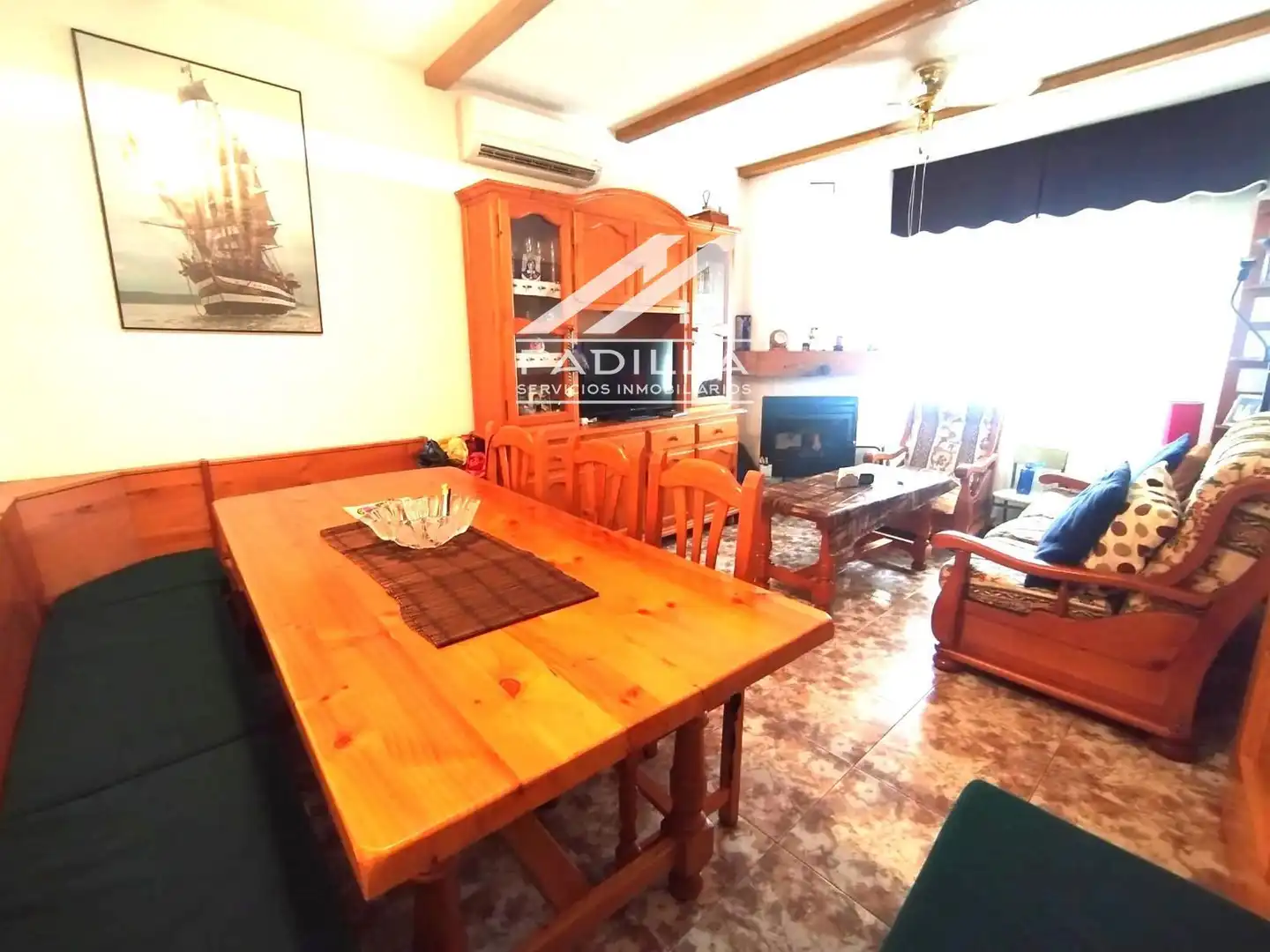Living room of Houses for sale in Méntrida  with Air Conditioner, Heating and Swimming Pool