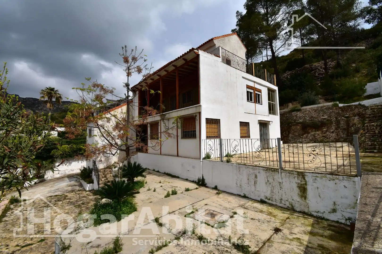 Vista exterior de Casa o chalet en venta en Gandia con Calefacción, Jardín privado y Terraza