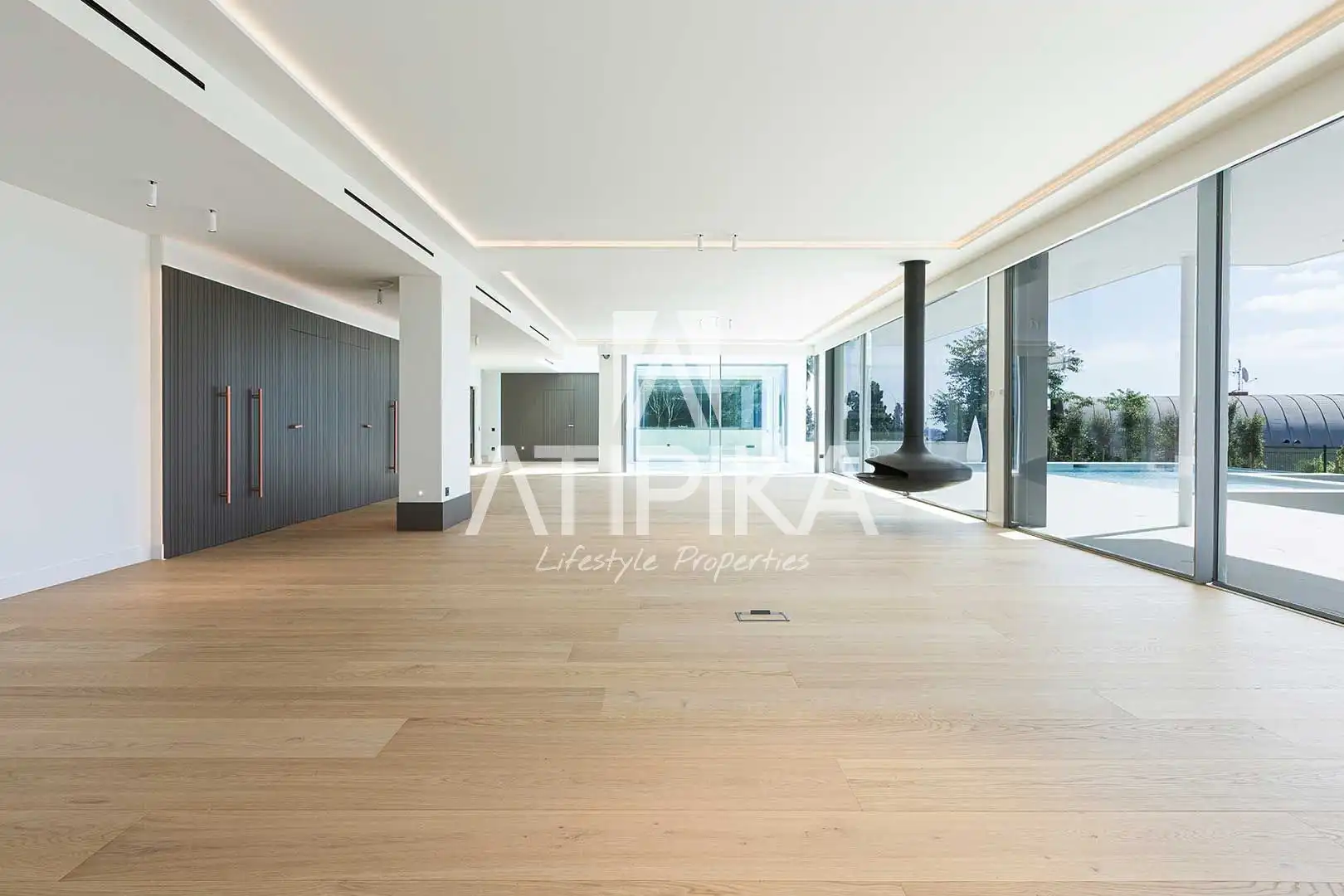 Sala de estar de Casa o chalet en venta en Barcelona con Aire acondicionado, Calefacción y Terraza