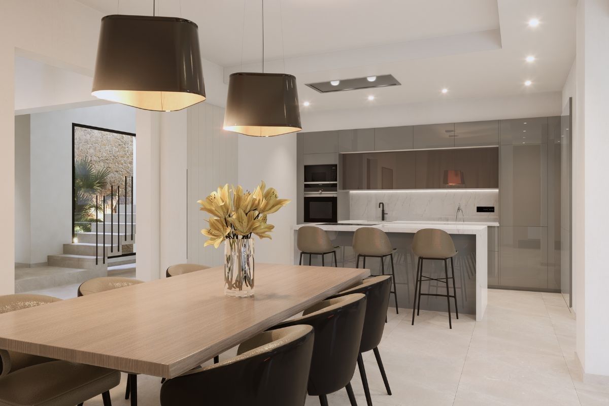 Kitchen of Single-family semi-detached for sale in Cassà de la Selva  with Terrace and Storage room