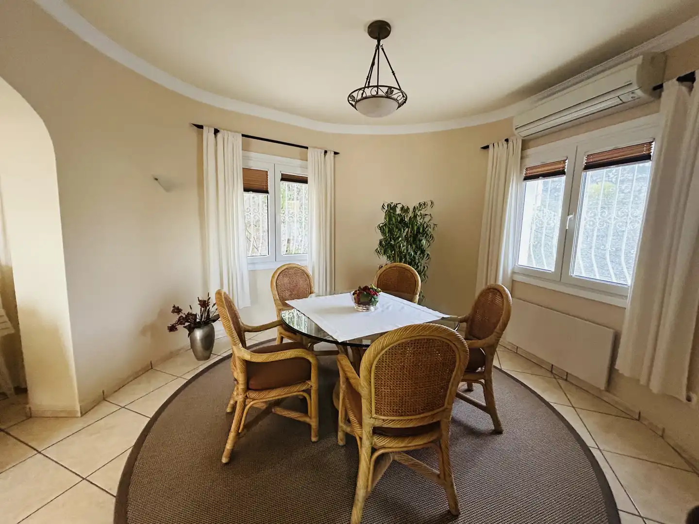 Dining room of Houses for sale in Dénia  with Air Conditioner, Private garden and Terrace