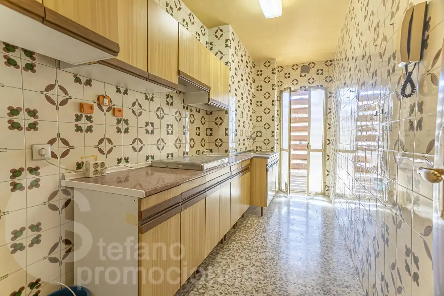 Kitchen of Flat for sale in Málaga  with Air Conditioner, Terrace and Storage room