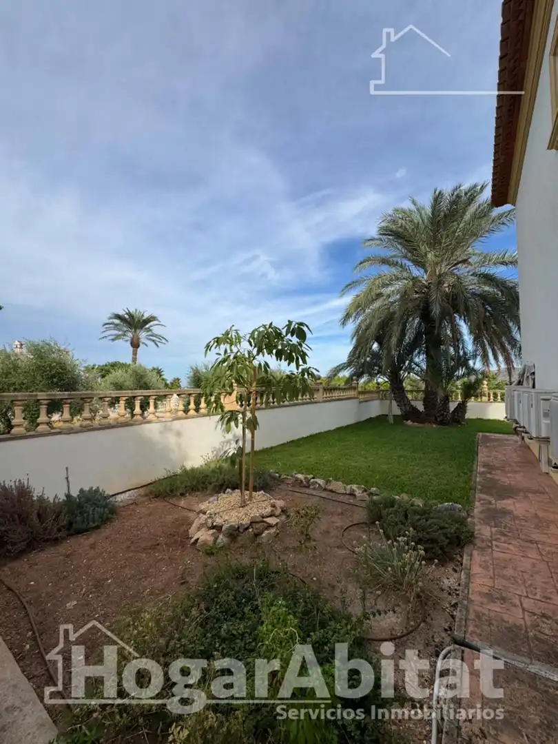 Jardín de Casa o chalet en venta en Beniarbeig con Aire acondicionado, Jardín privado y Terraza