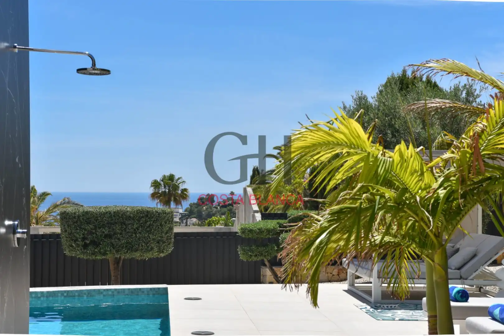 Garten von Haus oder Chalet zum Verkauf in Moraira mit Klimaanlage, Heizung und Privatgarten