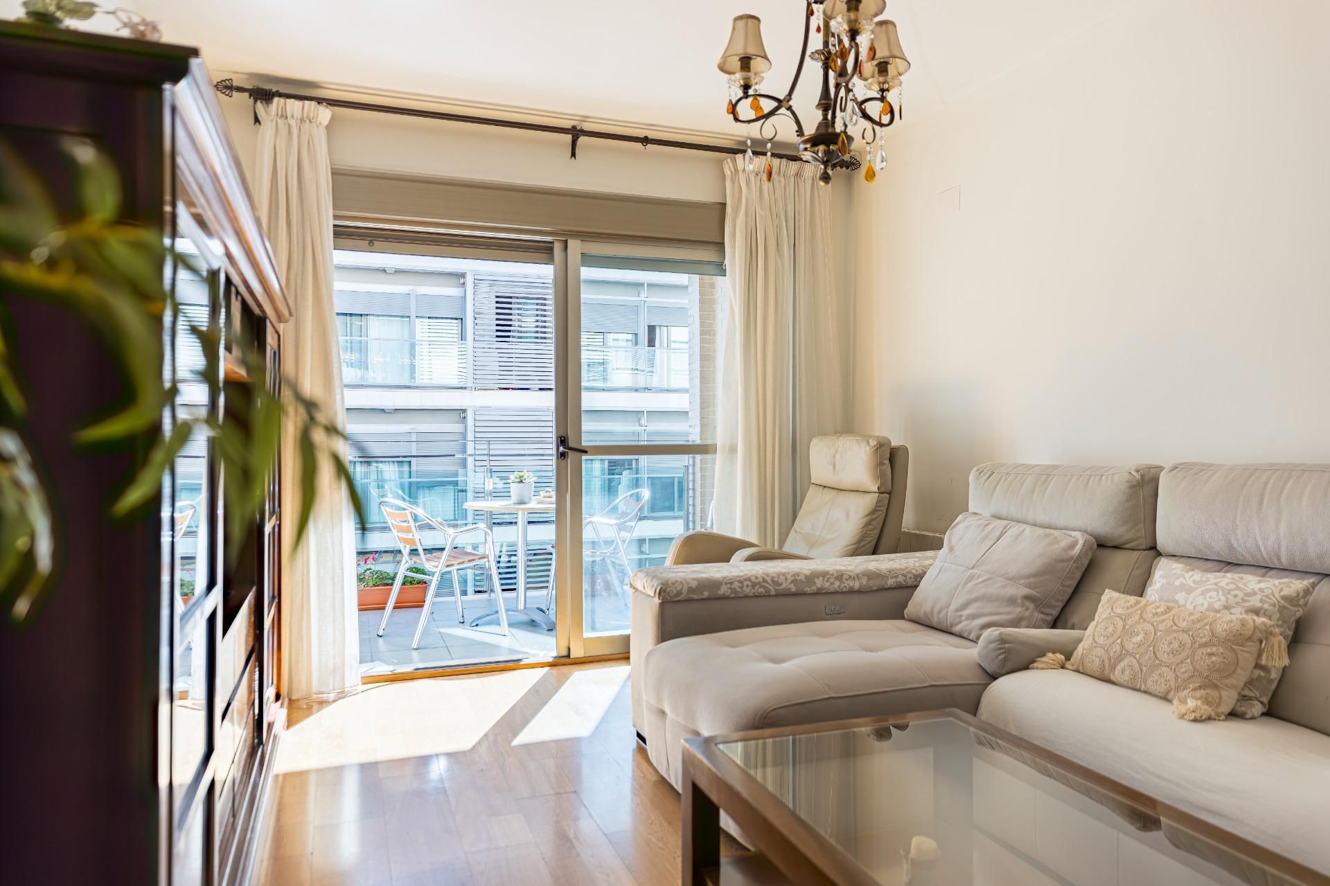 Sala d'estar de Pis en venda en  Murcia Capital amb Aire condicionat, Calefacció i Parquet