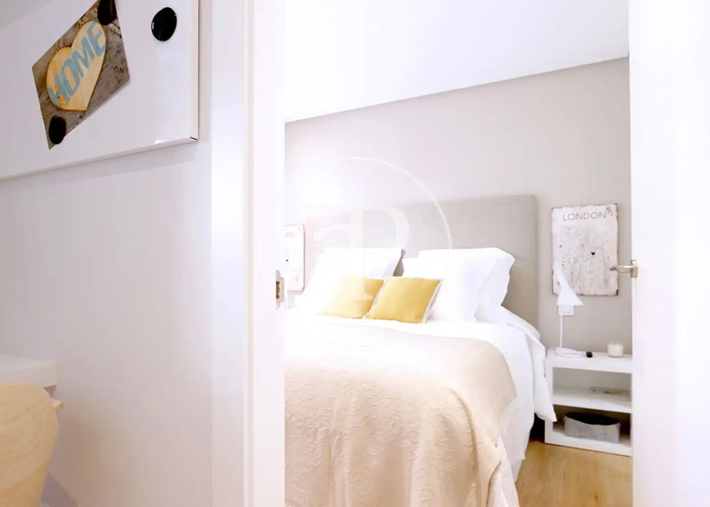 Bedroom of Flat for rent in Barrio de Salamanca