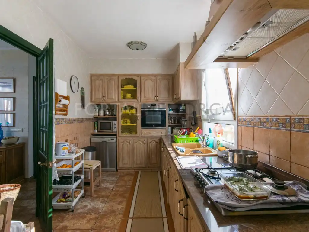 Kitchen of Houses for sale in Es Mercadal  with Air Conditioner and Terrace