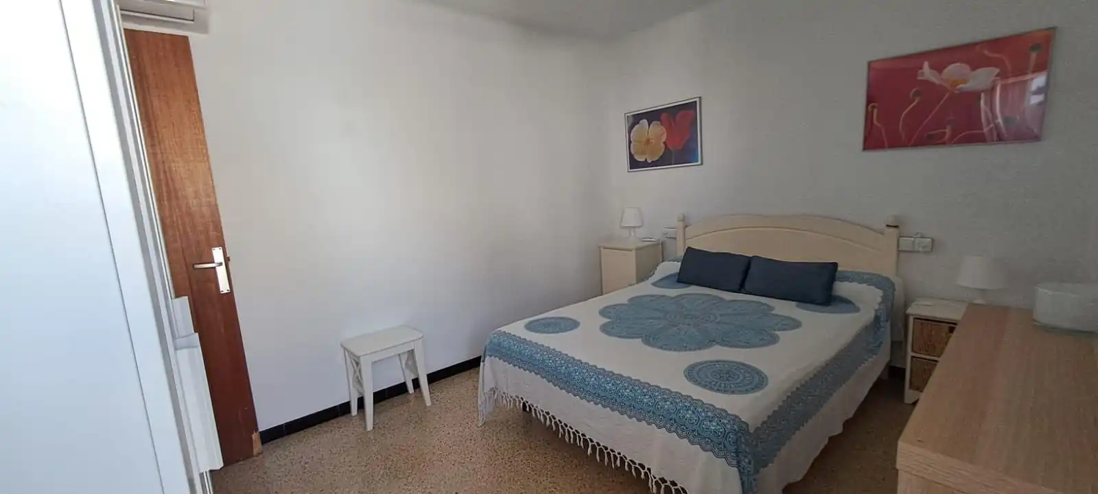 Bedroom of Flat for rent in  Palma de Mallorca  with Air Conditioner, Terrace and Furnished