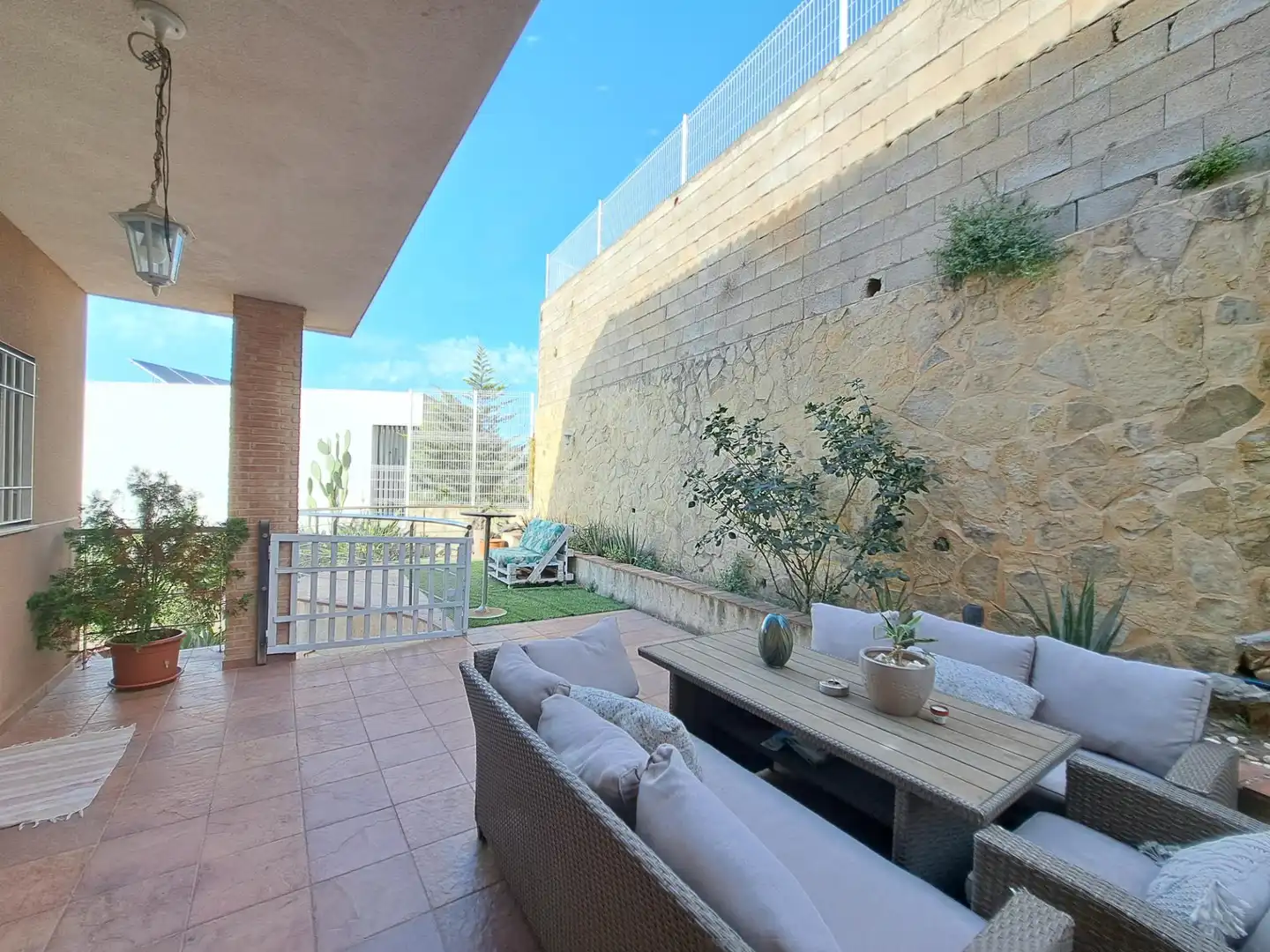 Terraza de Casa o chalet en venta en Alzira con Calefacción, Jardín privado y Terraza