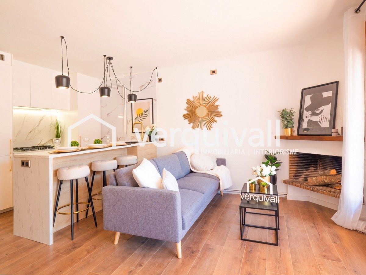 Sala de estar de Planta baja en venta en Llívia con Calefacción, Parquet y Terraza
