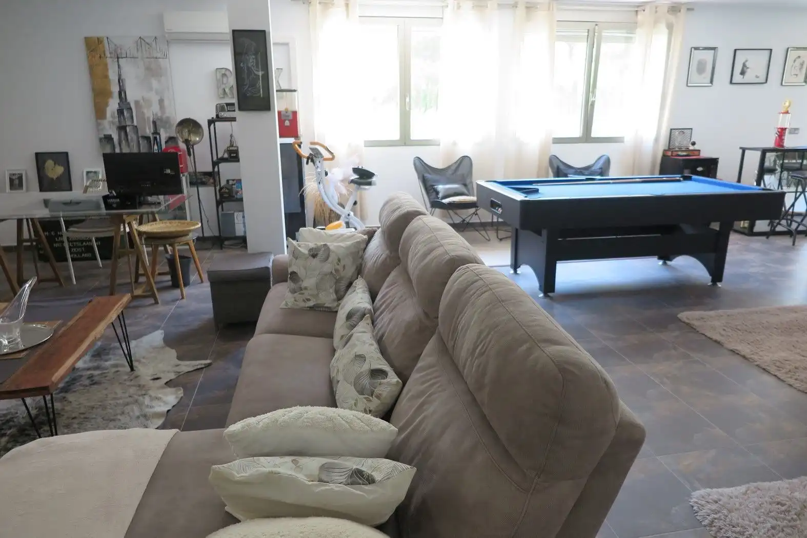 Sala de estar de Casa o chalet en venta en Altea con Aire acondicionado, Calefacción y Jardín privado