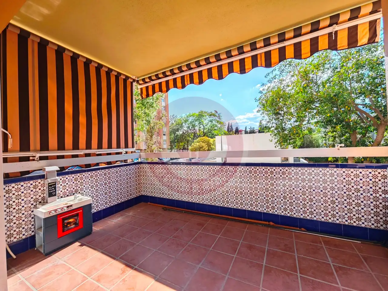 Terrasse von Wohnung zum Verkauf in Málaga mit Klimaanlage, Terrasse und Alarm