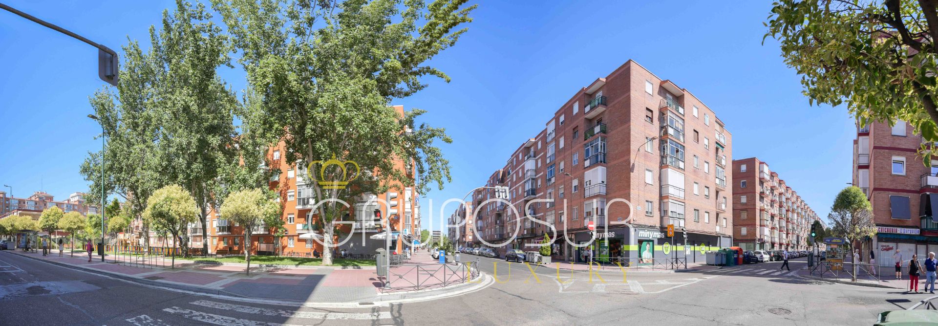 Exterior view of Flat for sale in Valladolid Capital  with Heating, Parquet flooring and Terrace