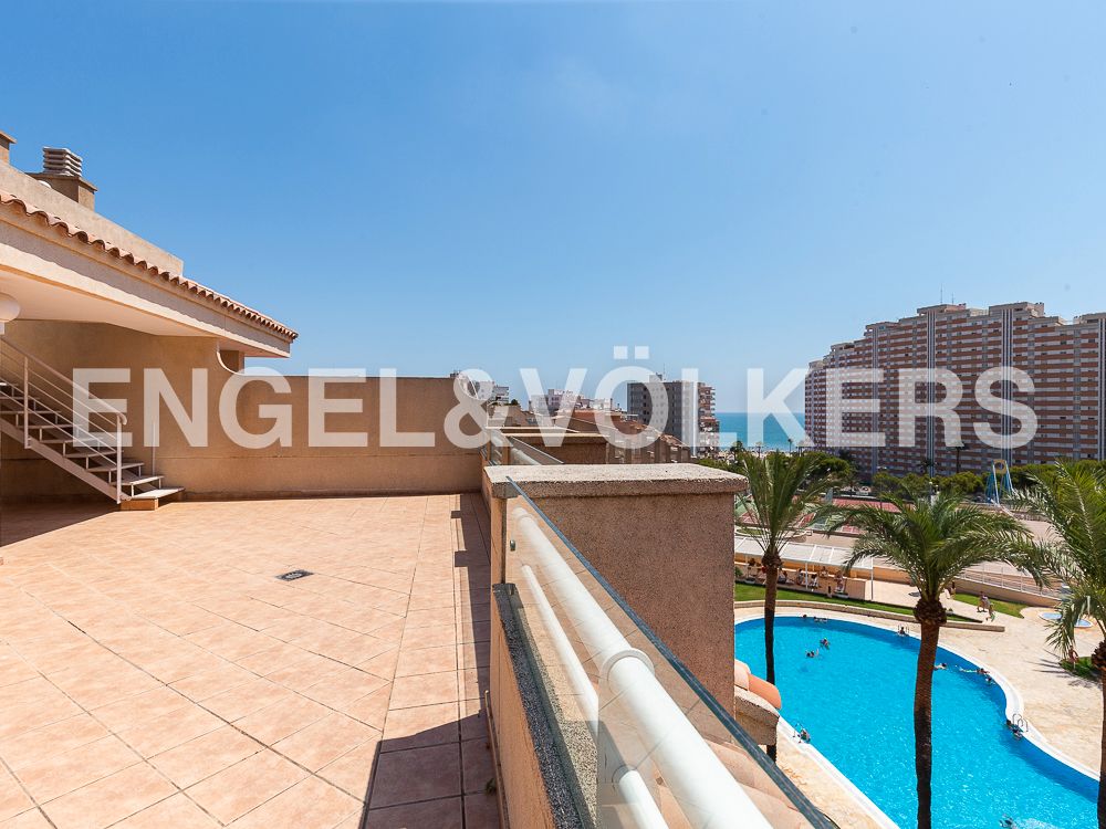 Terrace of Attic for sale in Cullera  with Heating, Terrace and Swimming Pool