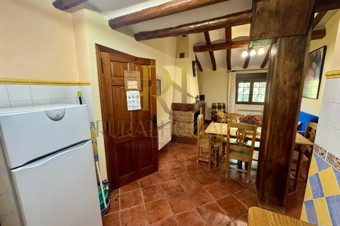 Cocina de Casa o chalet en venta en Peralejos de las Truchas con Calefacción, Jardín privado y Parquet