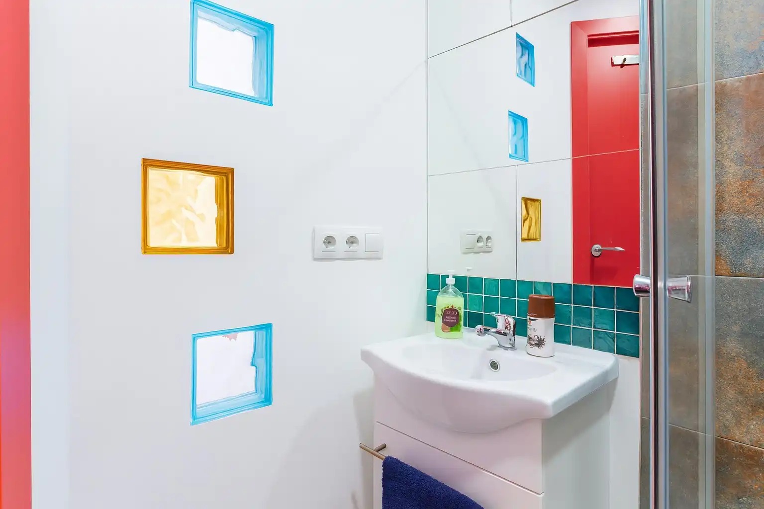 Badezimmer von Wohnung zum Verkauf in Mijas mit Klimaanlage, Möbliert und Waschmaschine