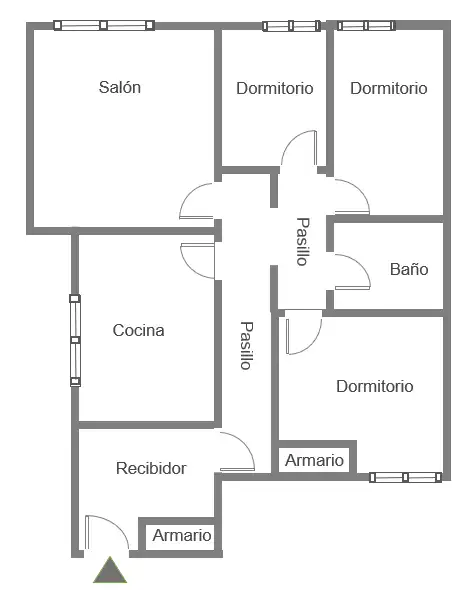 Piso con ascensor en venta en Rúa de Frei Rosendo Salvado, imagen 27