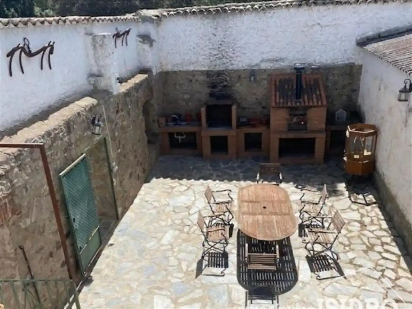 Terrassa de Finca rústica en venda en Zalamea de la Serena amb Aire condicionat, Jardí privat i Moblat