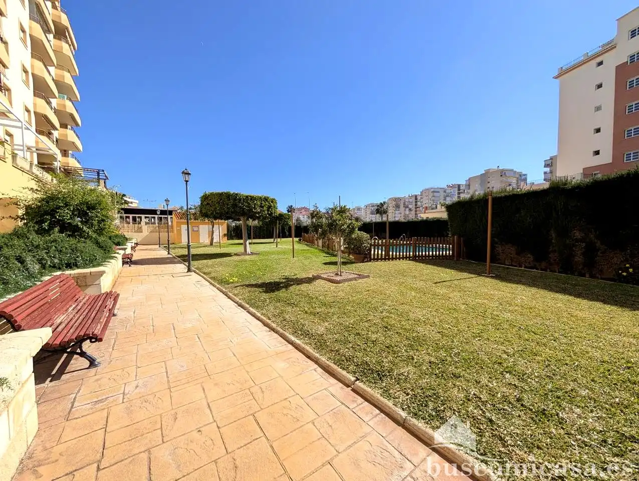 Jardín de Planta baja en venta en Algarrobo con Jardín privado, Terraza y Amueblado
