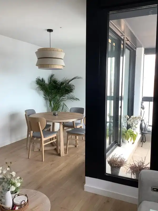 Dining room of Duplexes for rent in  Valencia Capital  with Air Conditioner, Heating and Terrace