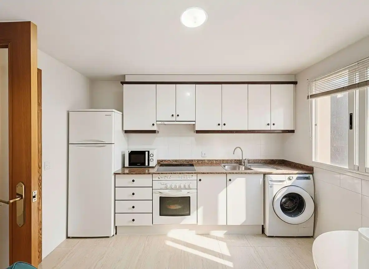 Kitchen of Flat for sale in Gandia  with Heating, Terrace and Community pool