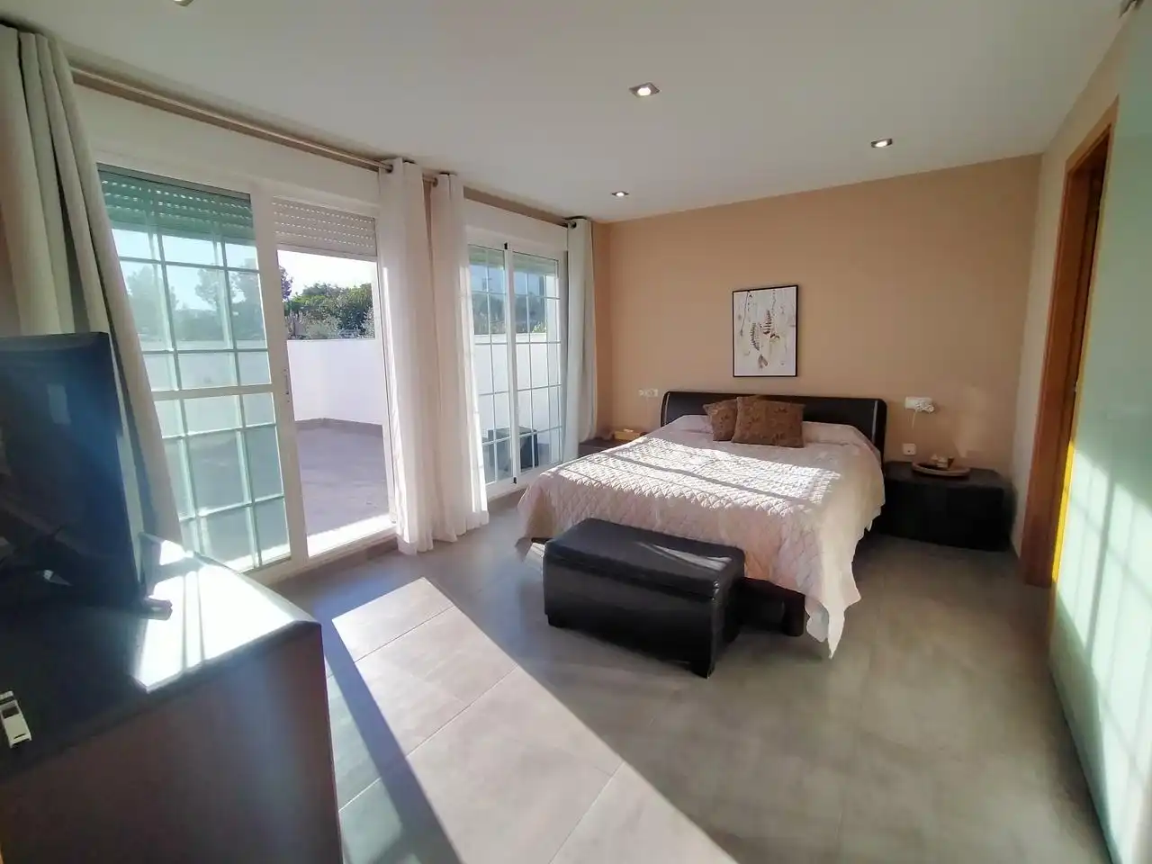 Habitación de Casa o chalet en venta en Oliva con Aire acondicionado, Jardín privado y Terraza