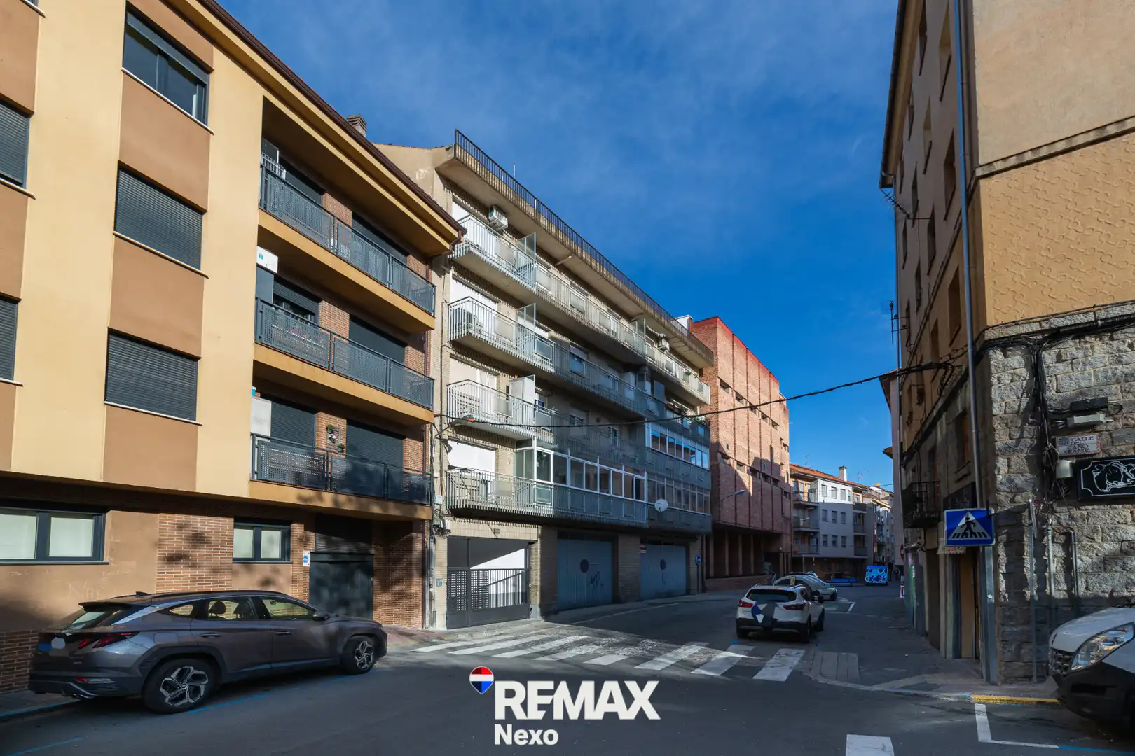 Vista exterior de Pis en venda en Segovia Capital amb Calefacció, Terrassa i Moblat