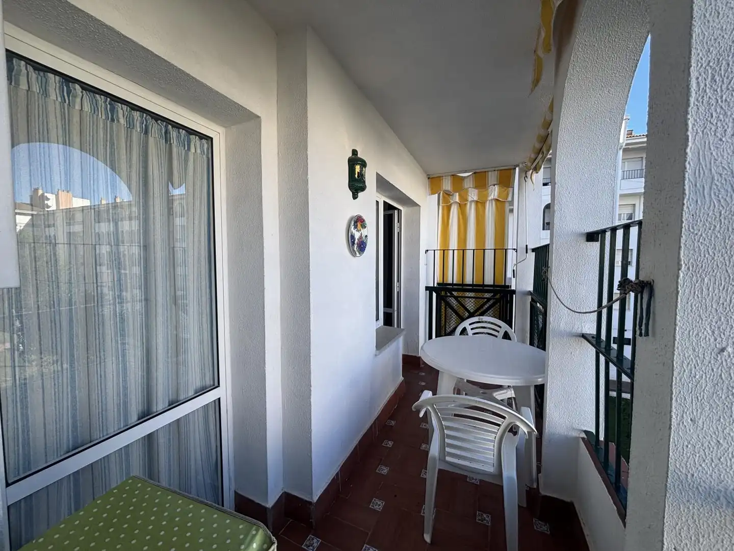 Terraza de Piso de alquiler en El Portil con Jardín privado, Terraza y Piscina