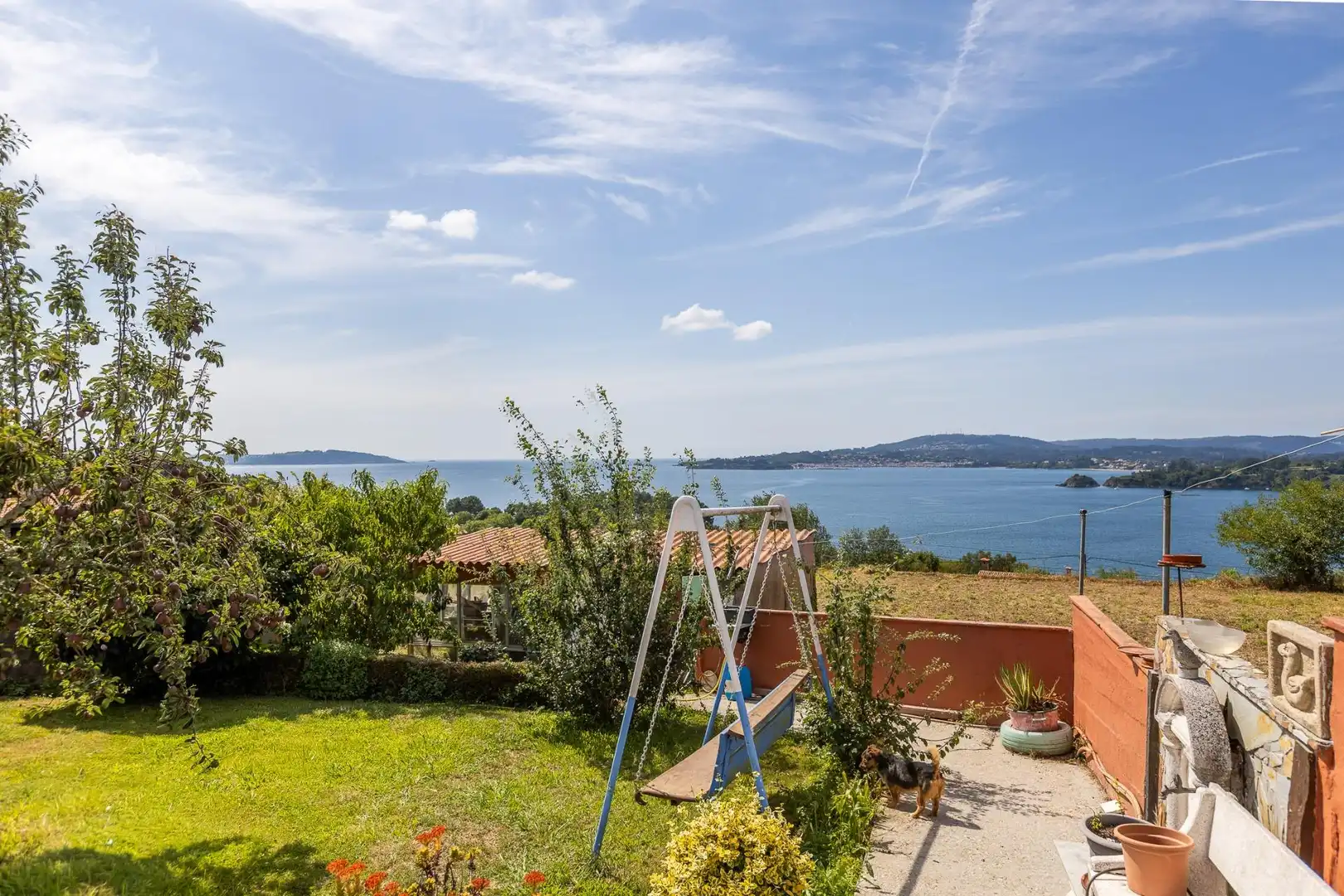 Jardín de Casa o chalet en venta en Pontedeume con Jardín privado, Terraza y Trastero