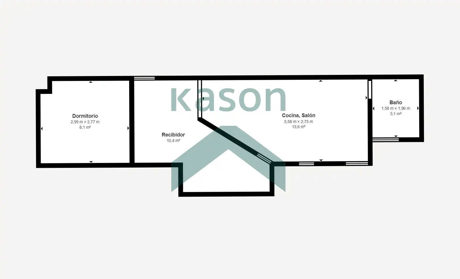 Apartamento en venta en Madrid con Aire acondicionado, Calefacción y Amueblado