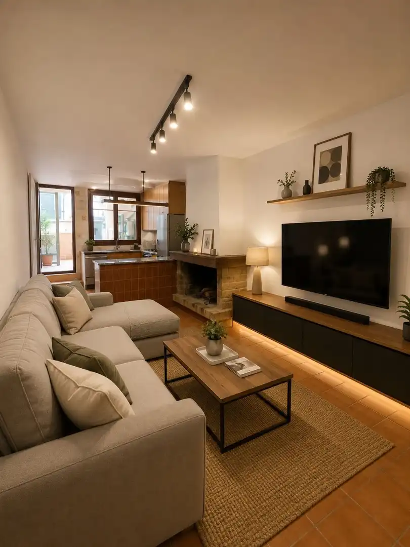 Living room of Houses for sale in Piera  with Terrace