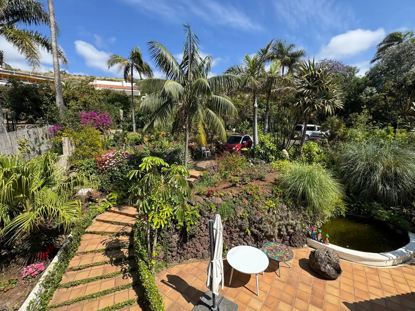 Garden of Houses for sale in Tacoronte  with Private garden, Parquet flooring and Terrace