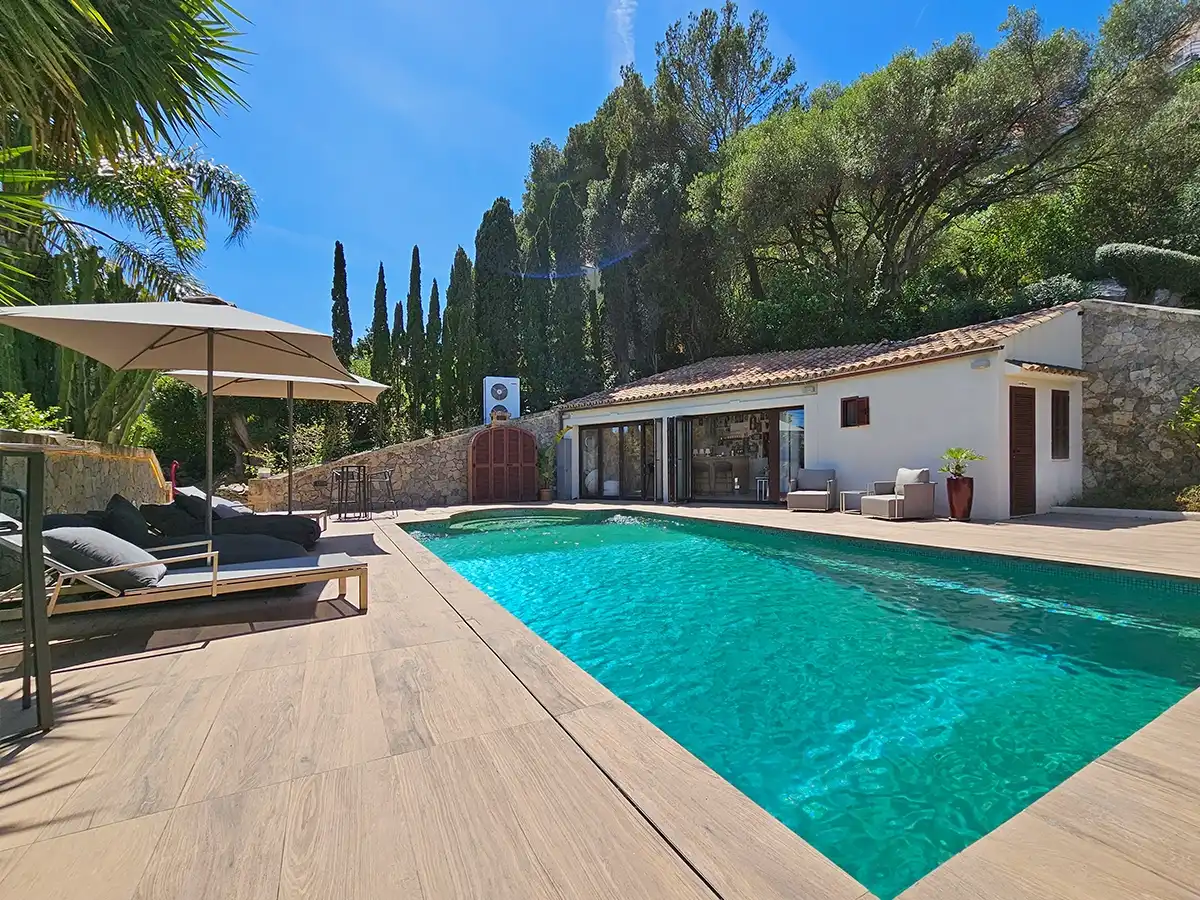 Swimming pool of Country homes for sale in Capdepera  with Air Conditioner, Heating and Terrace