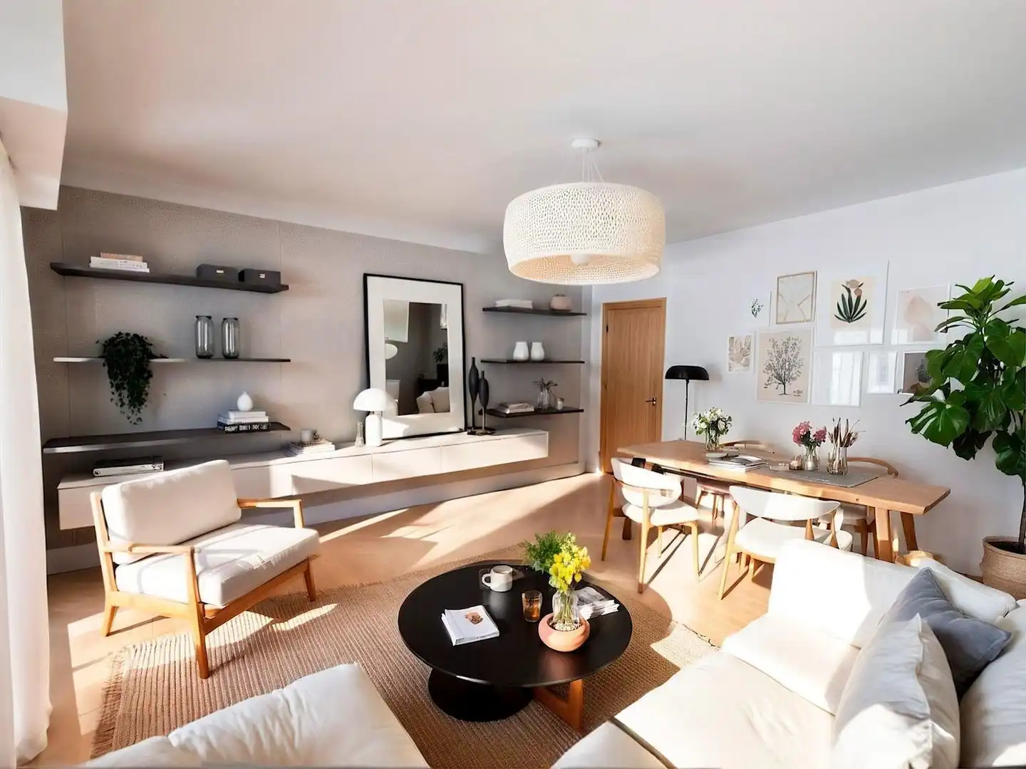 Sala de estar de Piso en venta en Córdoba con Aire acondicionado, Calefacción y Terraza