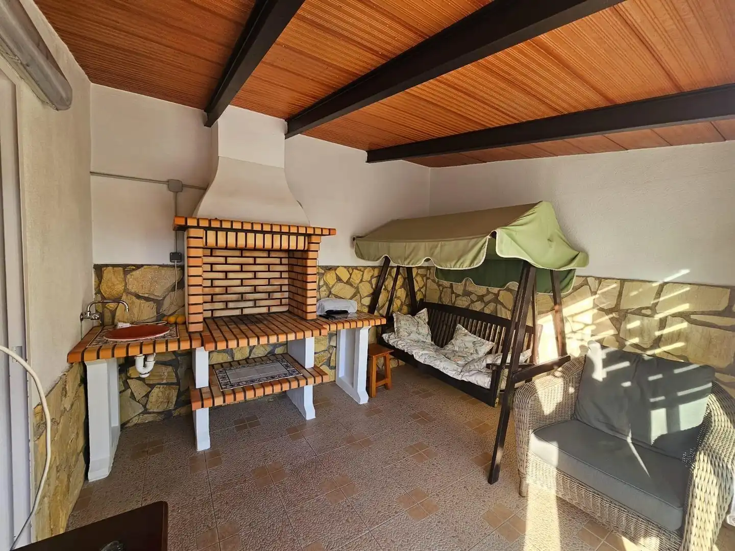 Terrassa de Casa o xalet en venda en Córdoba amb Aire condicionat, Calefacció i Jardí privat