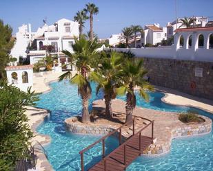 Piscina de Dúplex de lloguer en Orihuela amb Aire condicionat, Terrassa i Balcó