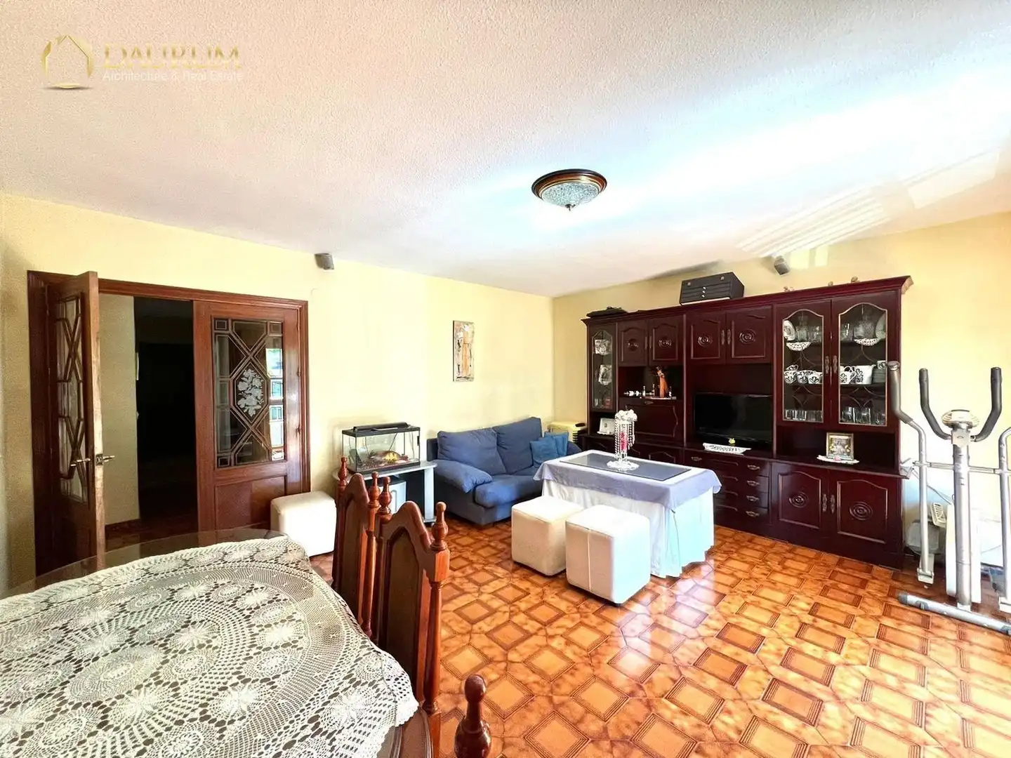 Sala d'estar de Casa o xalet en venda en Málaga