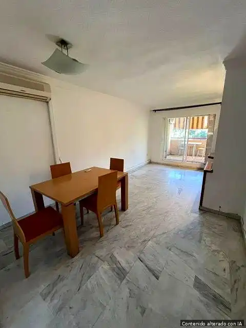 Dining room of Flat for sale in Málaga  with Terrace and Furnished