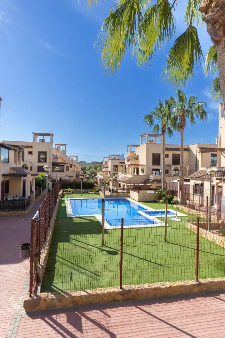 Schwimmbecken von Wohnungen zur Miete in Águilas mit Klimaanlage, Heizung und Terrasse