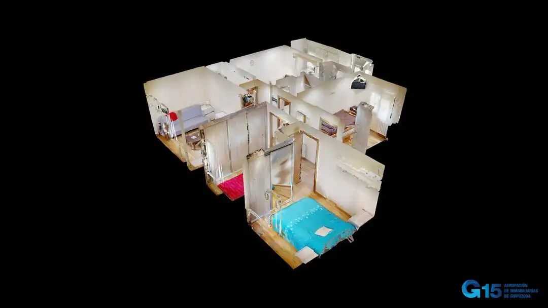 Vista exterior de Piso en venta en Andoain con Calefacción, Trastero y Amueblado