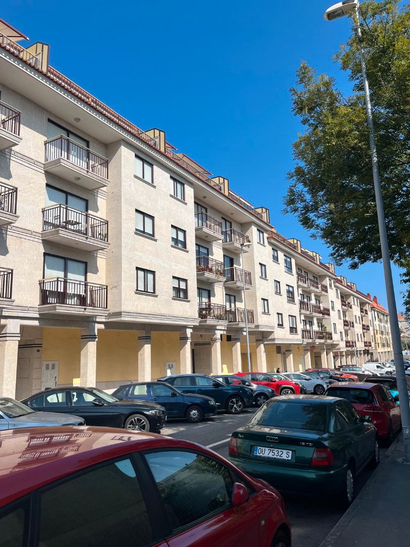 Exterior view of Garage for sale in Baiona  with Alarm