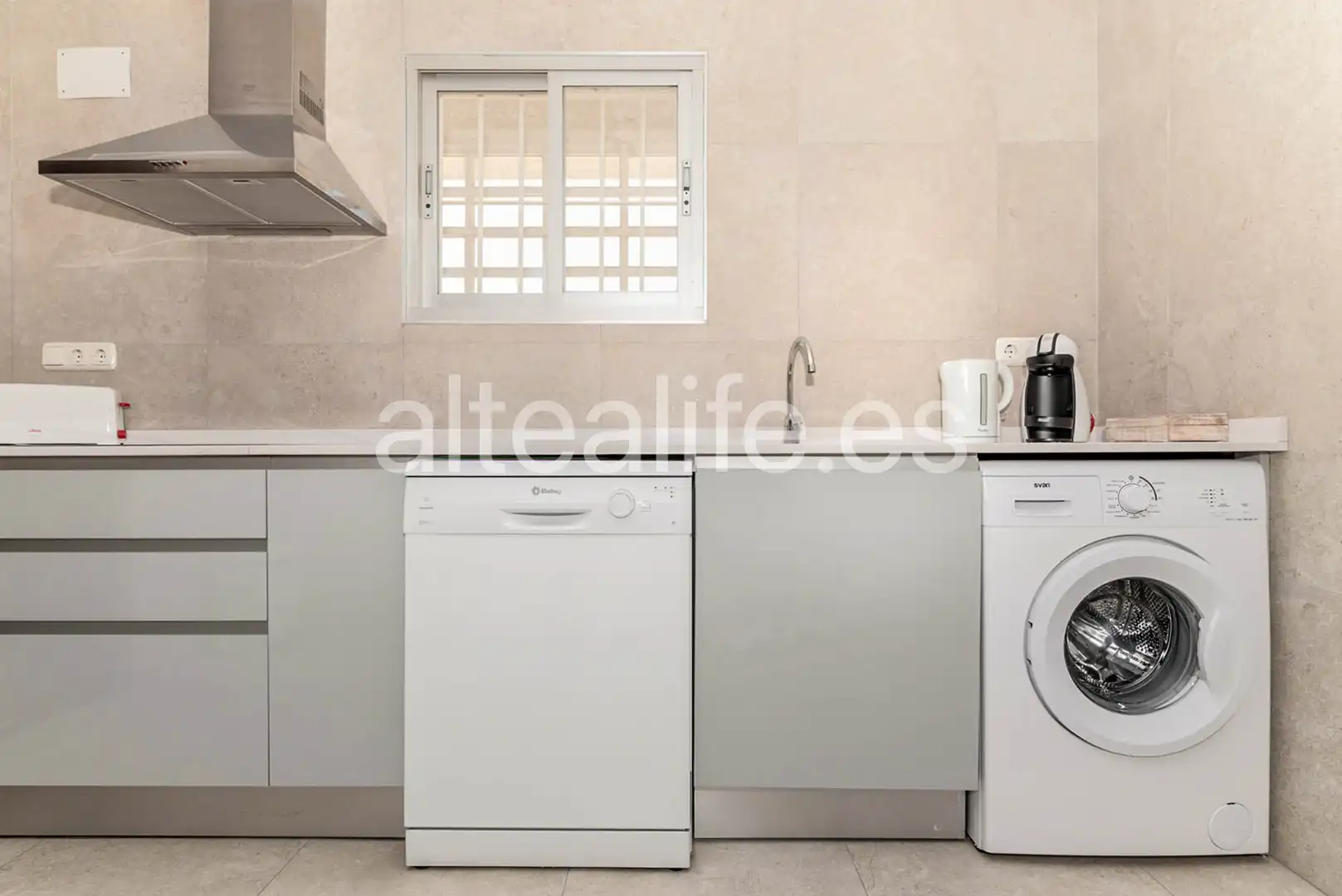 Cocina de Apartamento en venta en Altea con Aire acondicionado, Terraza y Trastero