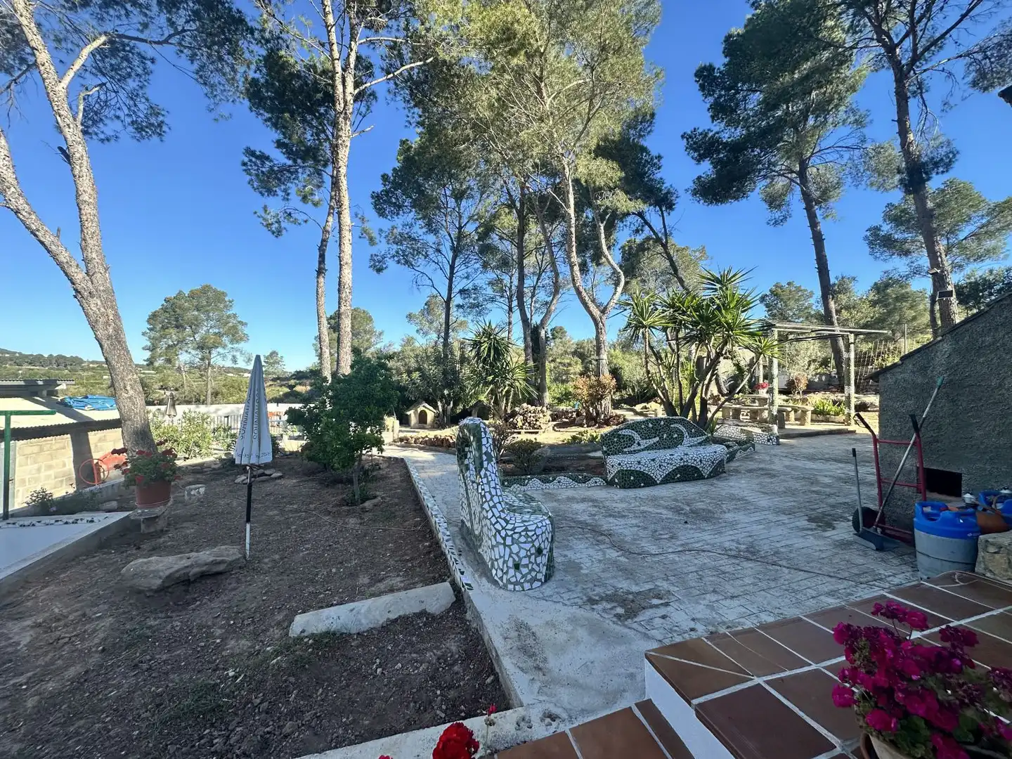 Garden of Houses for sale in Alfara de la Baronia  with Heating, Private garden and Terrace