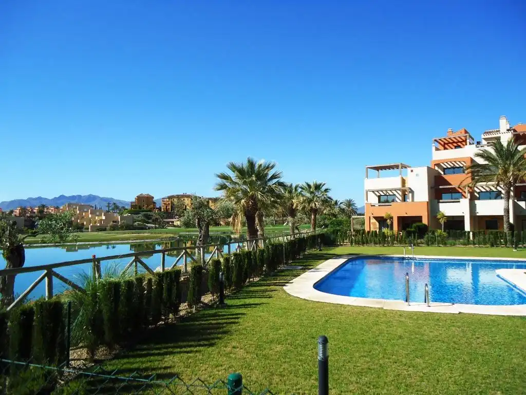 Garden of Flat for sale in Vera  with Air Conditioner, Terrace and Furnished