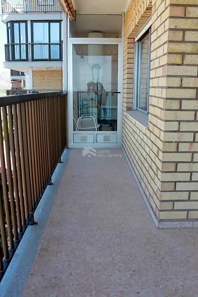 Terraza de Apartamento de alquiler en Benicasim / Benicàssim con Terraza, Piscina y Piscina comunitaria
